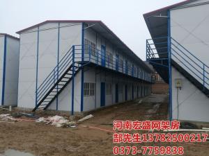新鄉(xiāng)市經三路與緯七路交叉口，天寶華庭工地臨建彩板房