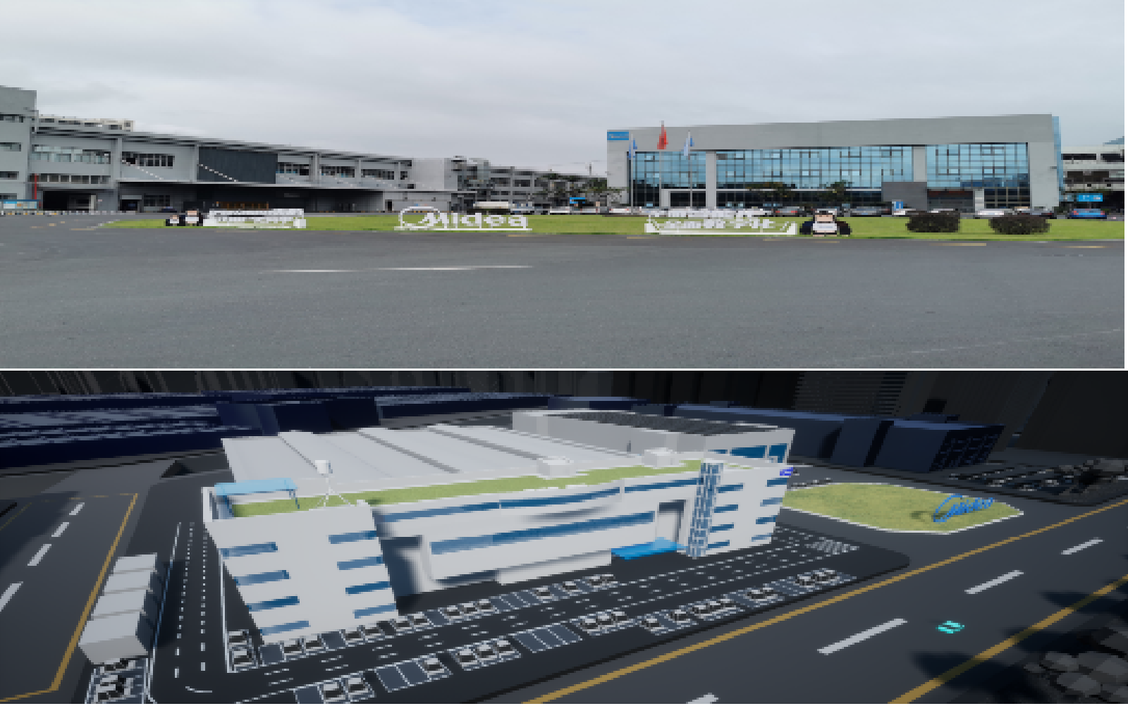 建筑|美的工業(yè)城西區(qū)安防樣板改造項目